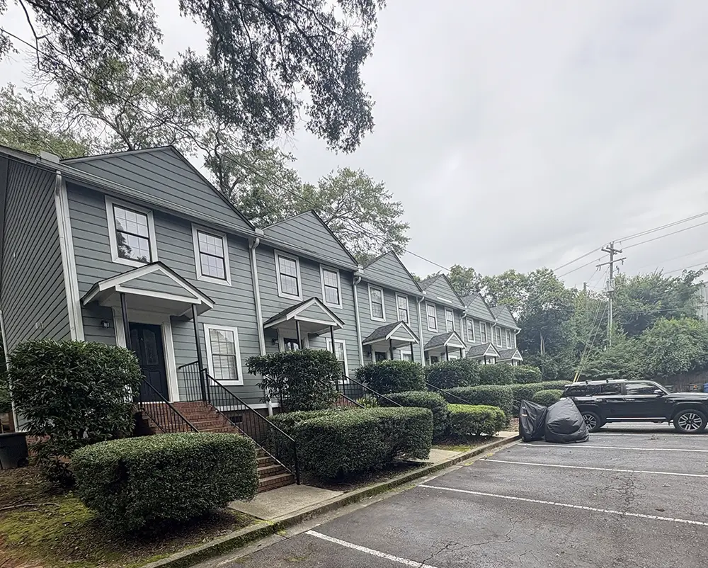 Apartment landscaping