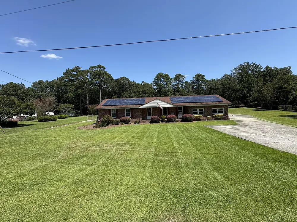 Larger yard mowing